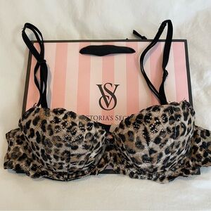 PINK by Victoria's Secret Leopard Print Bra